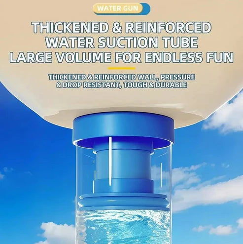 🔥360° Rotary Firework Water Blasters - Rapid-Fill Pump Action Pool Cannons for Summer Outdoor Games (Ages 3+)🔥