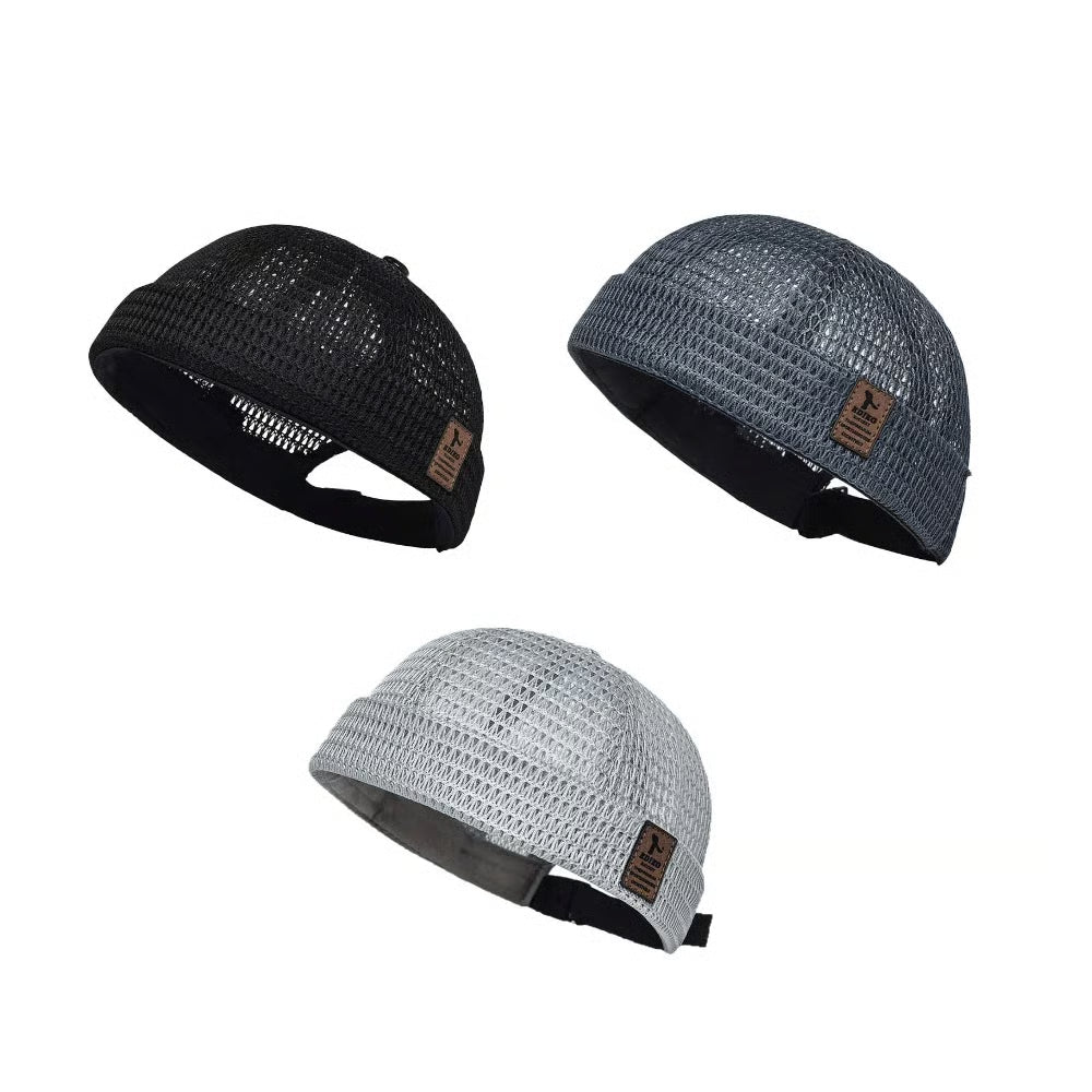 Lightweight Breathable Mesh Brimless Cap