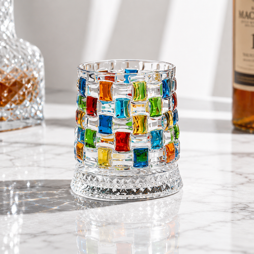 Rotating Whiskey Glass