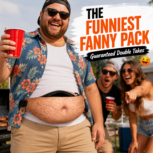 🤣 Fake Belly Funny Fanny Pack