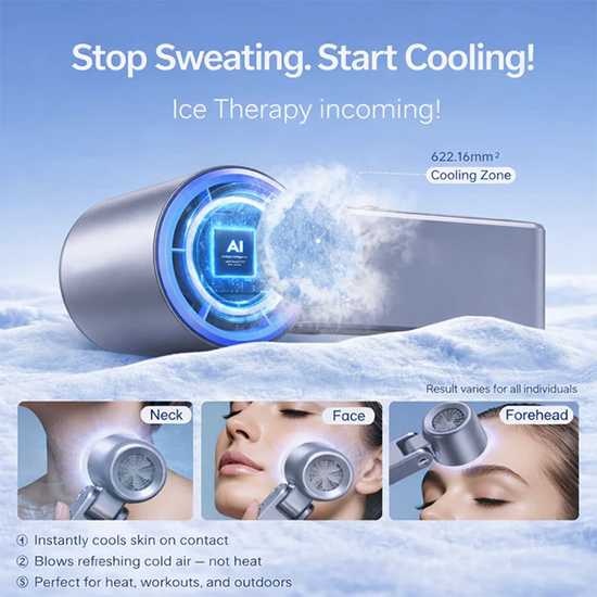Cooling Ice Handheld Fan
