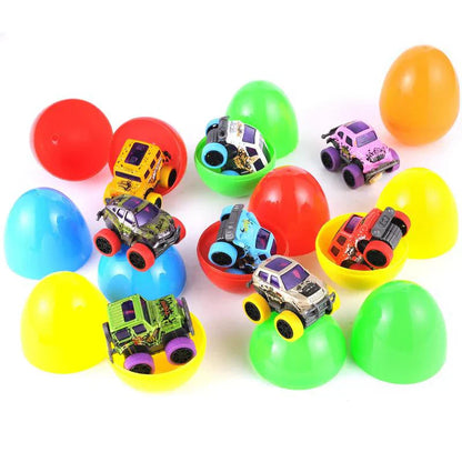 Tryiho Easter Eggs with Monster Trucks
