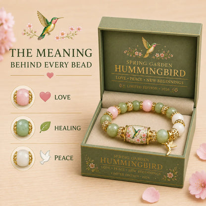 🌿 Love, Peace & Spring Blessings 💖 | 2026 Limited Edition Bracelet - With Gift Box - 10 In Stock
