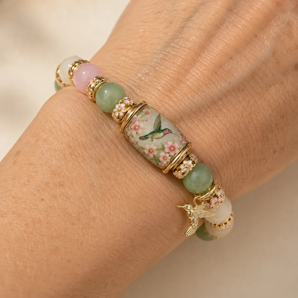 🌿 Love, Peace & Spring Blessings 💖 | 2026 Limited Edition Bracelet - With Gift Box - 10 In Stock