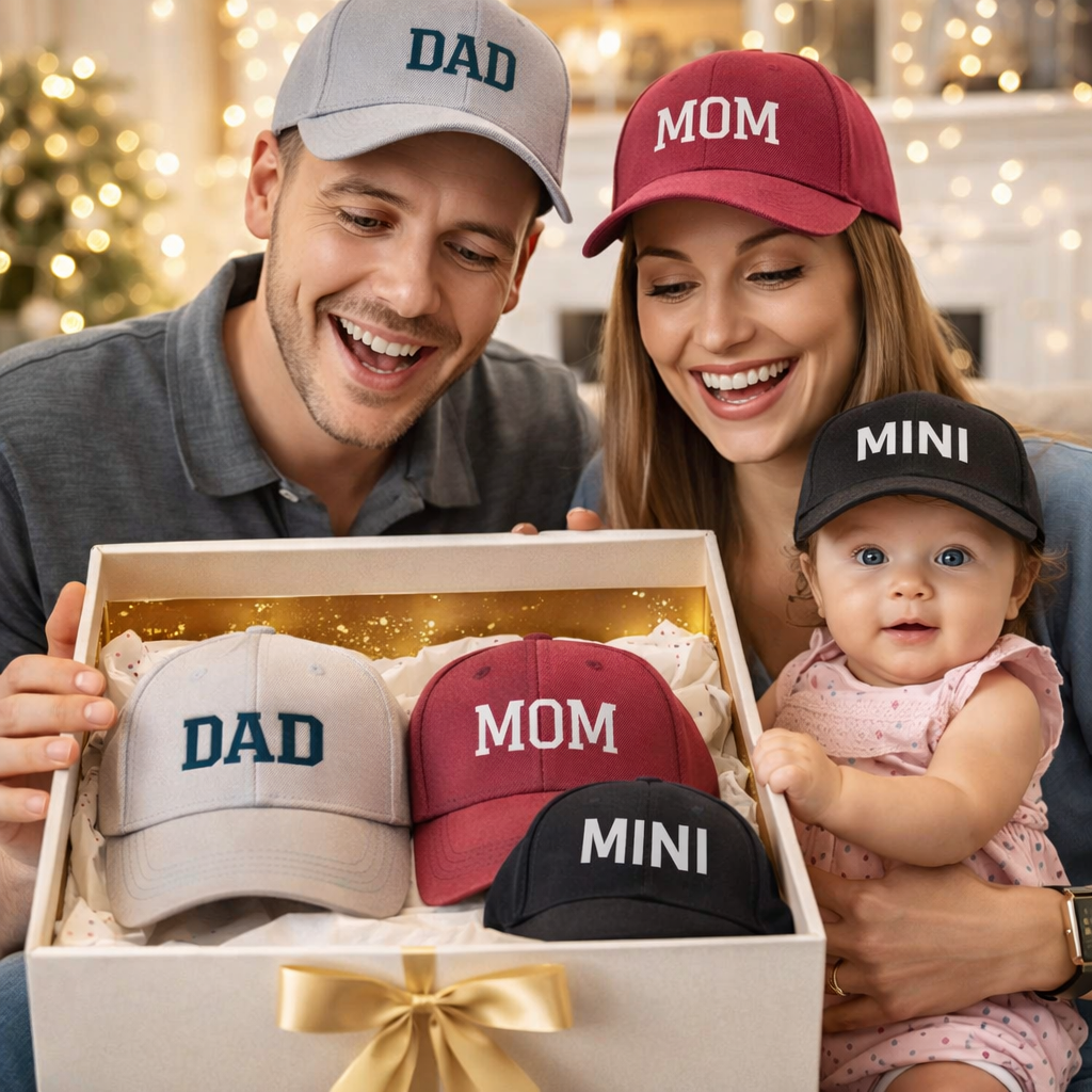 🔥Matching Mom Dad & Mini Caps 🎁Best Gifts for Mother's Day & Father's Day