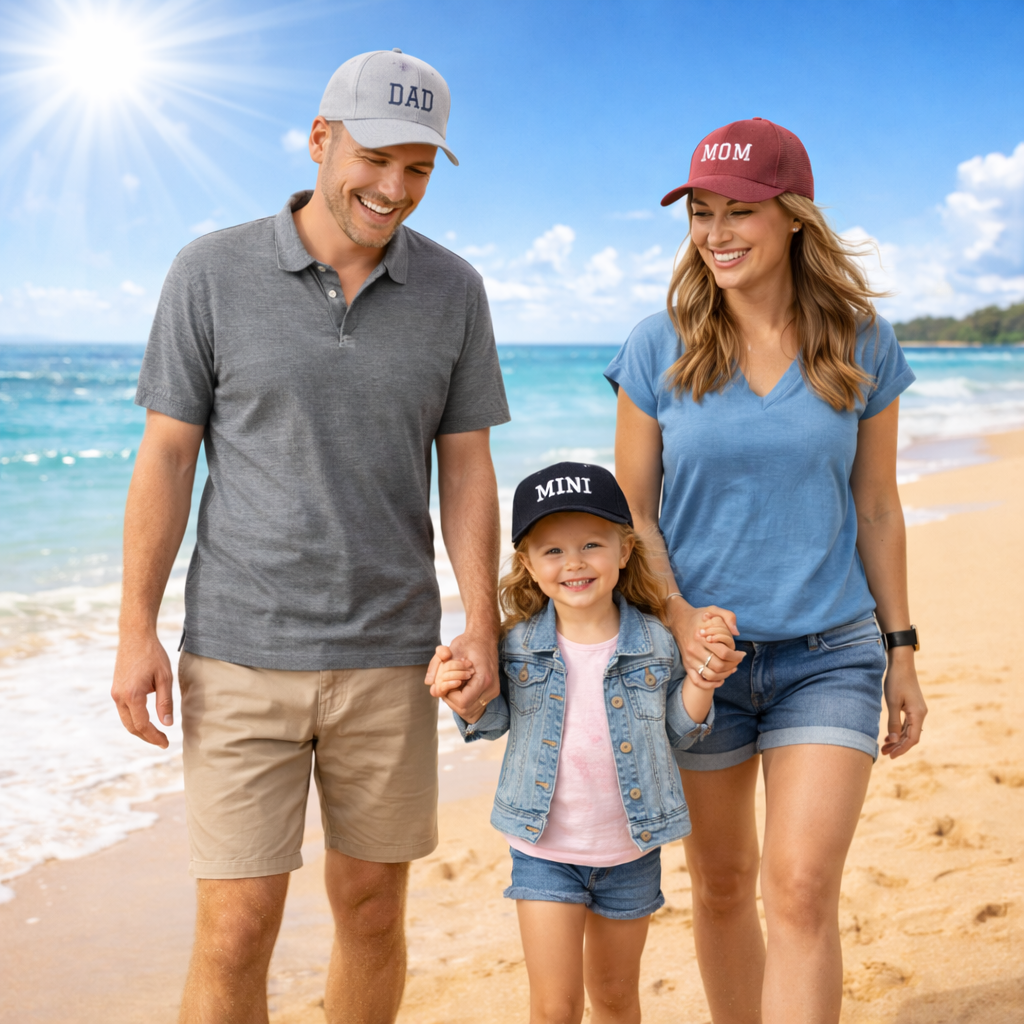 🔥Matching Mom Dad & Mini Caps 🎁Best Gifts for Mother's Day & Father's Day