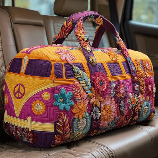 Hippie Box Quilted Travel Bag
