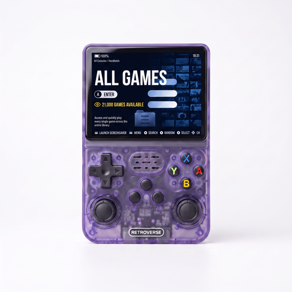 Trysoviren Pro 2.0 — R36S Retro Handheld Console