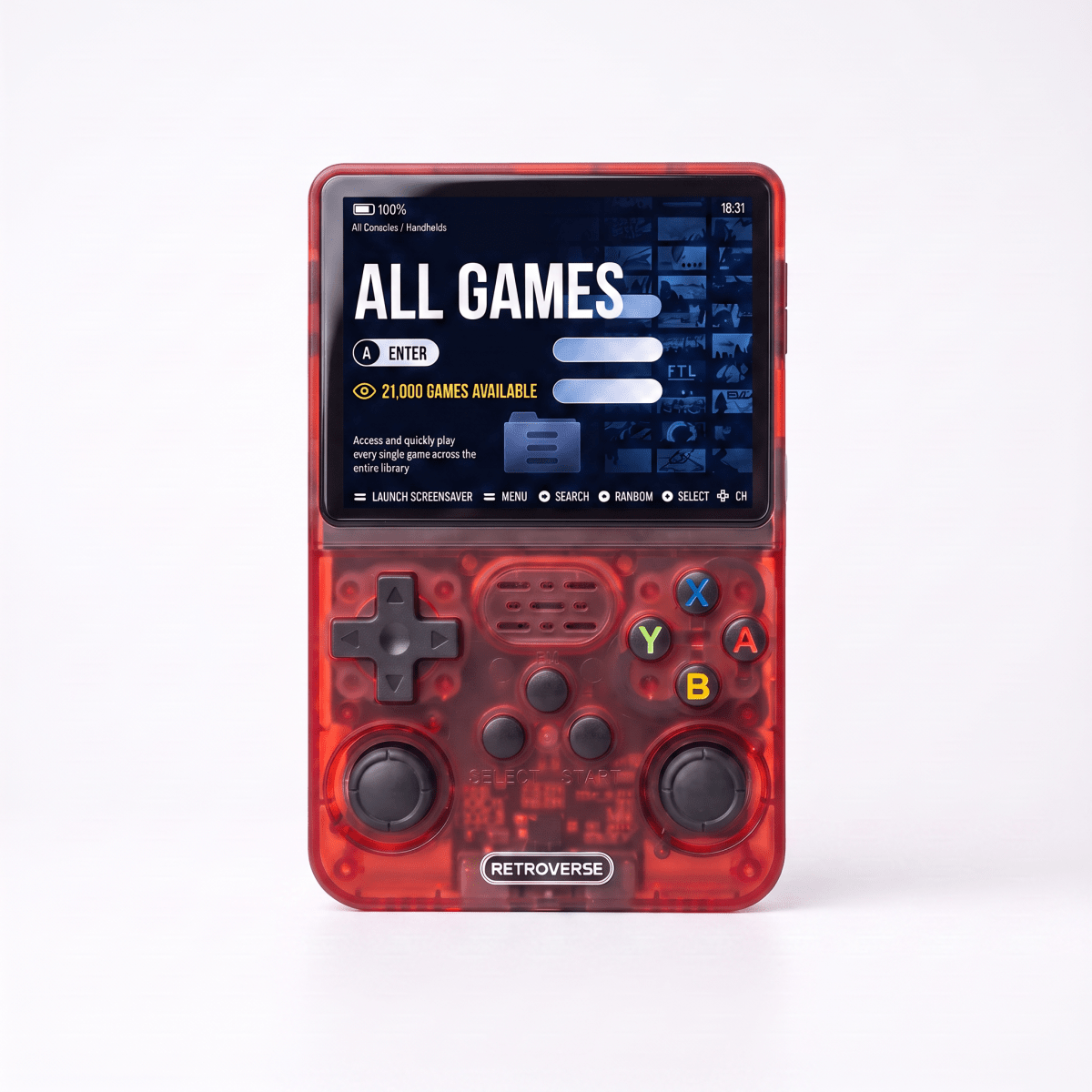 Trysoviren Pro 2.0 — R36S Retro Handheld Console