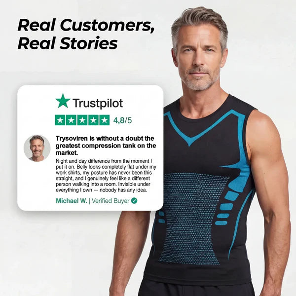 Trysoviren Compression Vest | Experience The Shift In Shape, Posture & Pride