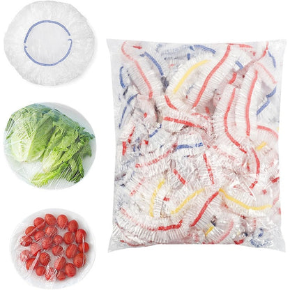 Tryiho Fresh Keeping Bags – Elastic Plastic Bowl Covers