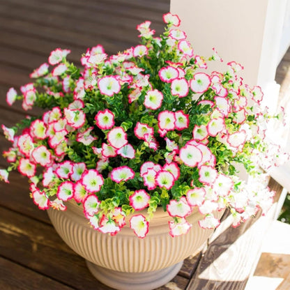 UV resistant artificial outdoor flowers