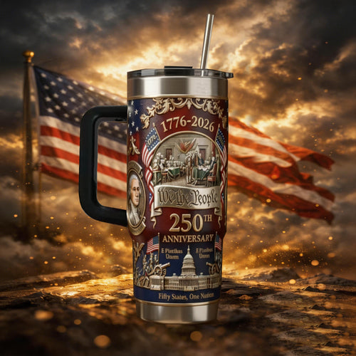 ⚡️Limited In Stock⚡️-U.S. 250th Anniversary Commemorative Travel Tumbler (1776-2026)