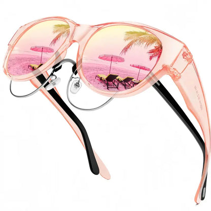 🎉LAST DAY - BUY 1 GET 1 FREE😎2026 New Polarized UV400 Protection Trendy Round Cat-eye Sunglasses 🕶️