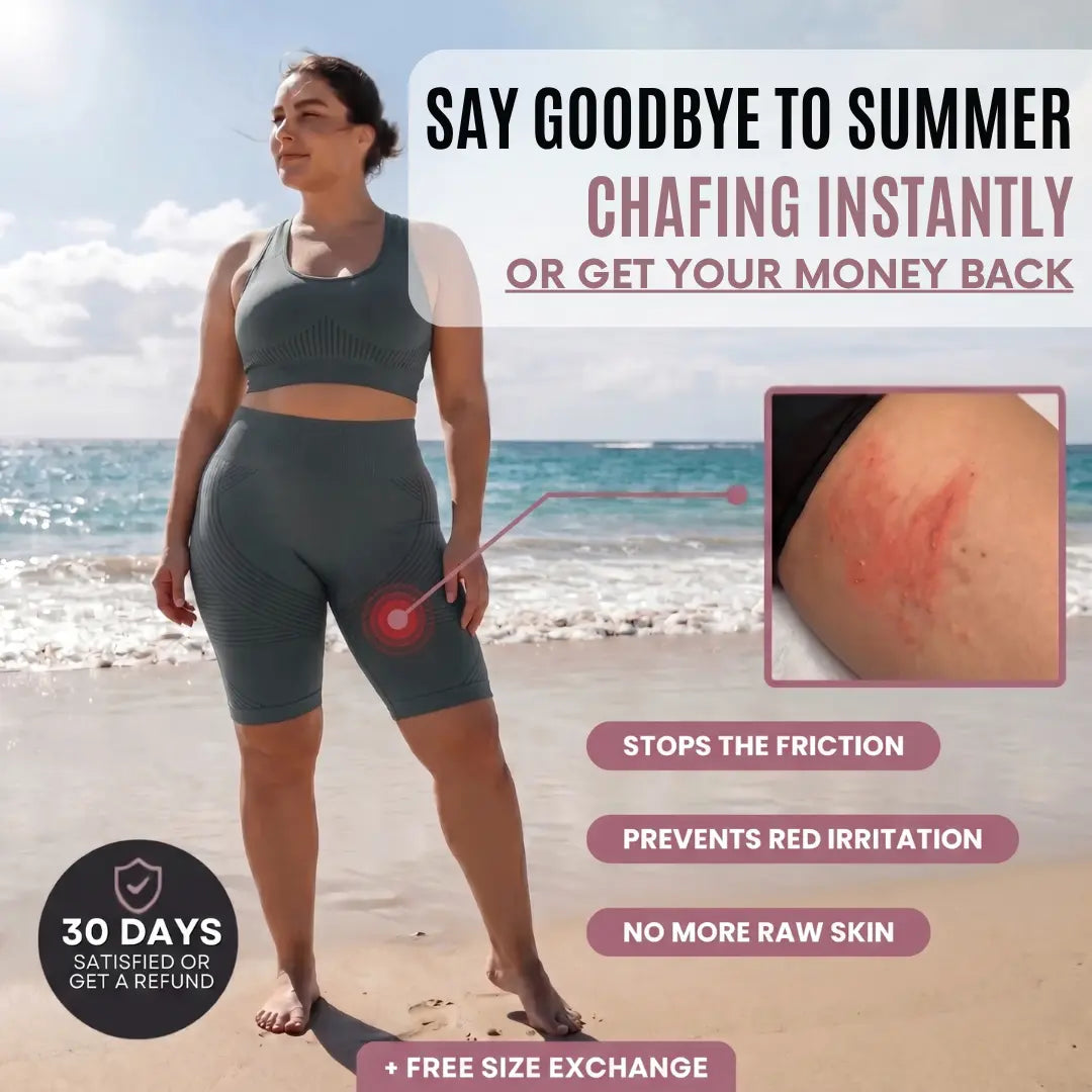 Anti-chafing 3D-short Legging
