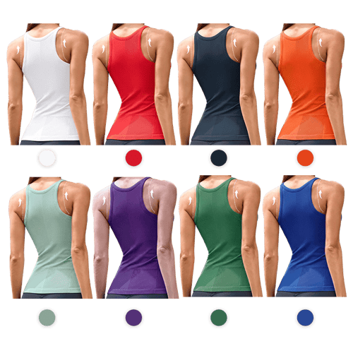 Built-In Bra Racerback Sports Cami Top