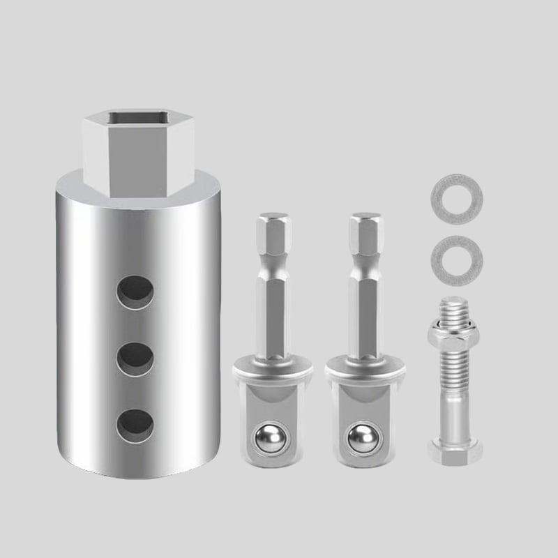 Stainless Steel Trailer Jack Electric Drill Adapter