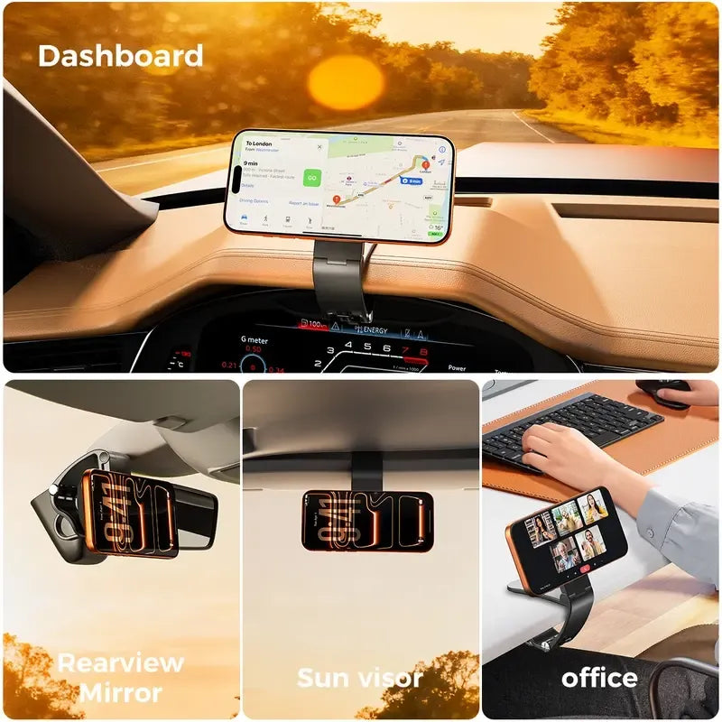 🧲 Magnetic Car Phone Mount for  – 95° Adjustable Air Vent Cell Phone Holder with Strong Suction Grip, Hands-Free Accessories for iPhone 17/16/15/14/13/12 Series