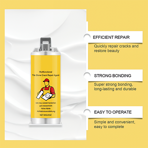🔥🔧Quick-Drying Tile Repair Glue - Complete Tool Kit for DIY – Fix Cracks Permanently in Minutes!✨