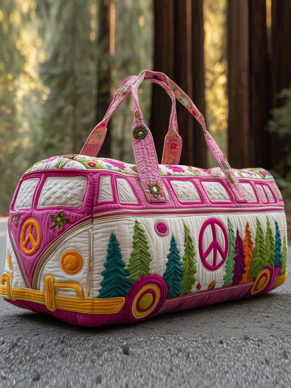 Camping Van Quilted Duffle Bag