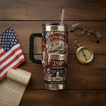 ⚡️Limited In Stock⚡️-U.S. 250th Anniversary Commemorative Travel Tumbler (1776-2026)