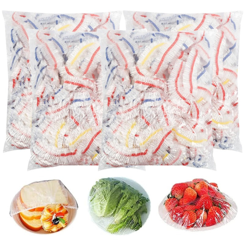 Tryiho Fresh Keeping Bags – Elastic Plastic Bowl Covers