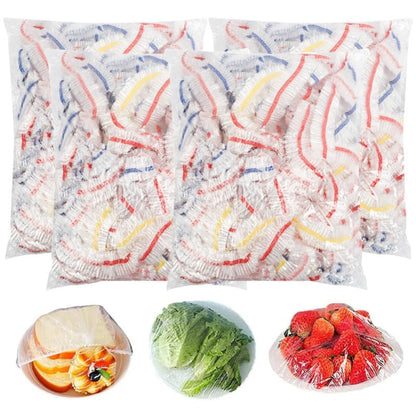 Tryiho Fresh Keeping Bags – Elastic Plastic Bowl Covers