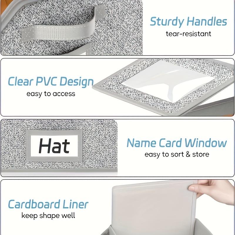 Multifunctional Foldable Dust Hat Storage Box