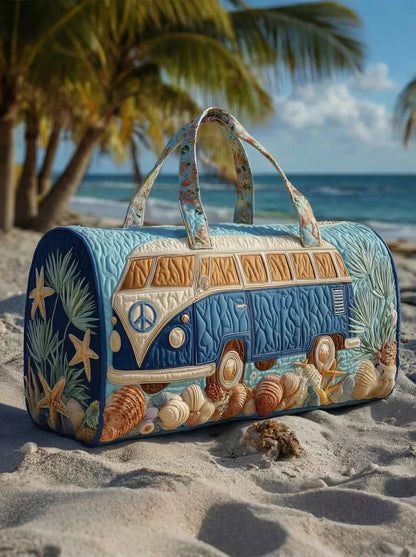 Beachside Van Quilted Duffle Bag