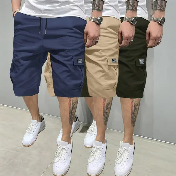 🔥Men’s Summer Lightweight 3-Pack Cargo Shorts with Multiple Pockets