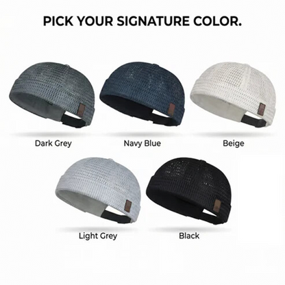 Lightweight Breathable Mesh Brimless Cap