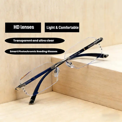 🏆🏆HD Blue Light Filtering Reading Glasses, Premium Anti-Blue Light Lenses