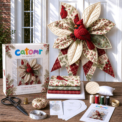 Large Patchwork Bow Sewing Kit