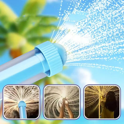 🔥360° Rotary Firework Water Blasters - Rapid-Fill Pump Action Pool Cannons for Summer Outdoor Games (Ages 3+)🔥