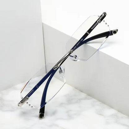🏆🏆HD Blue Light Filtering Reading Glasses, Premium Anti-Blue Light Lenses