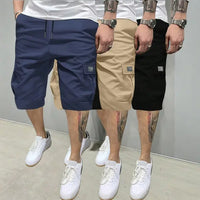 Blue + Khaki + Black