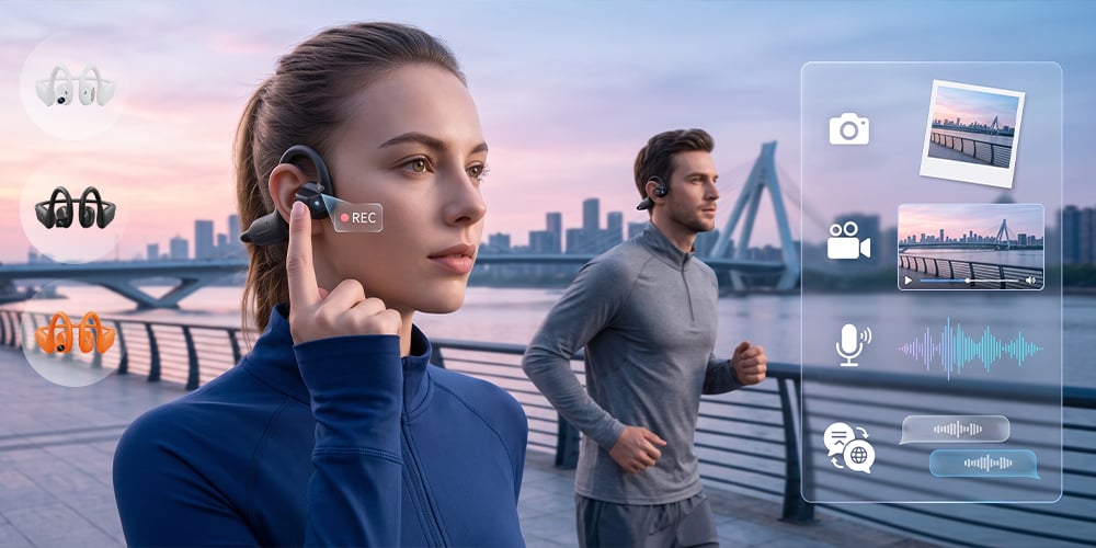 AI Smart Vision Translation Earbuds