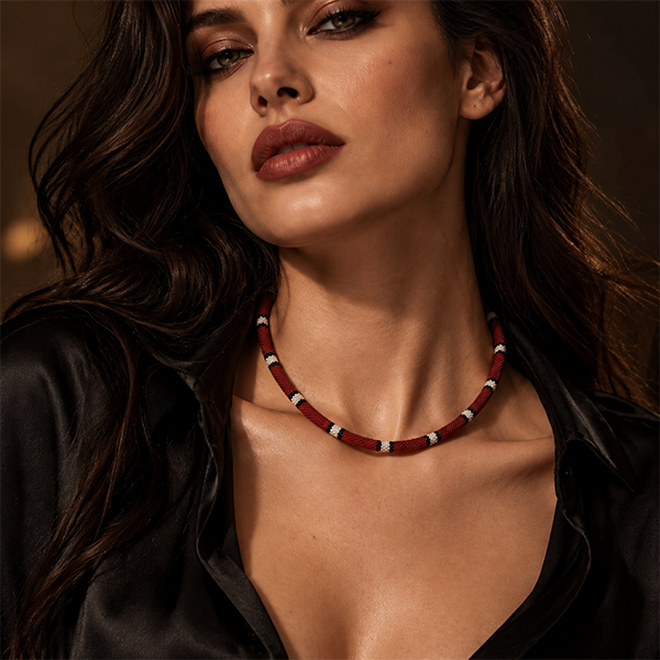 Serpent Statement Necklace