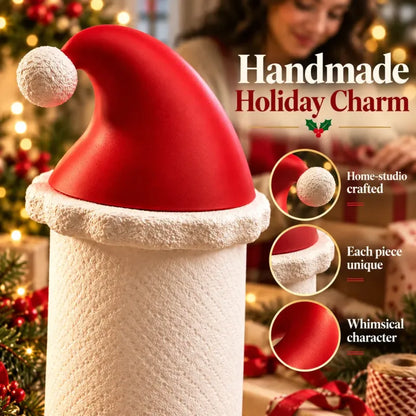 Santa Hat Paper Towel Holder | Festive Kitchen Decor 🎅🎄