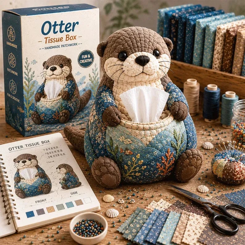 CozyCritters – Premium DIY Animal Tissue Box Kit