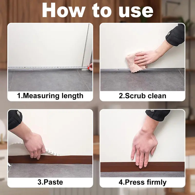 ✨16.4Ft Door Weather Stripping | Adhesive Draft Stopper Seal Strip for Doors, Windows & Shower Doors