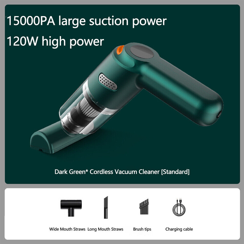⏳Limited-time 49% off⏰Cordless car vacuum – 10000Pa suction, lightweight, long battery life!🚗💨