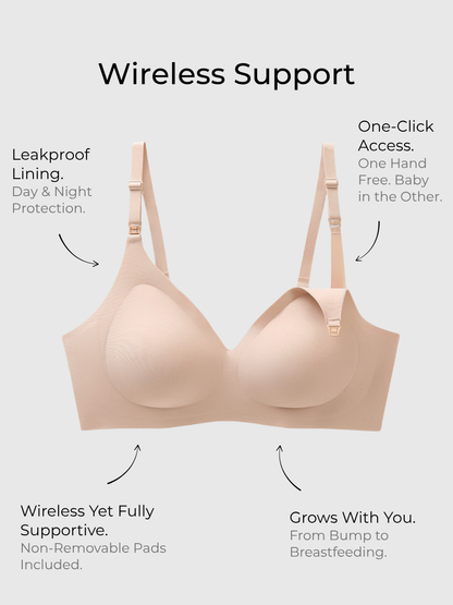 Second-Skin, Silky Nursing Bra | Drop-Down Cups