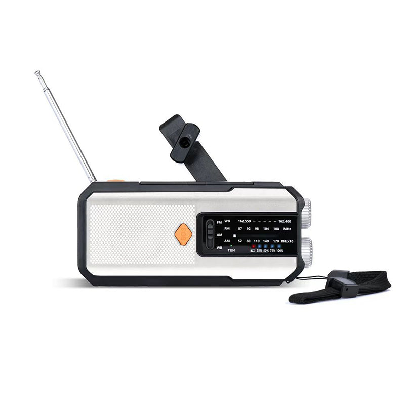 Solar Hand-Crank Emergency Weather Radio — 9