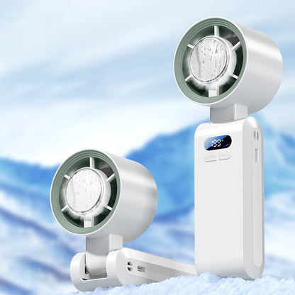 🔥Handheld Portable Fan with Ice Cooler