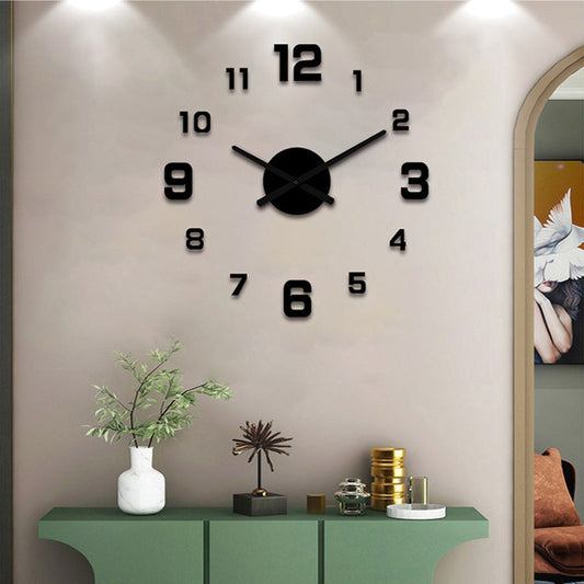 🥳2026 HOT SALE🥳⏰3D DIY Luminous Acrylic Wall Clock Set