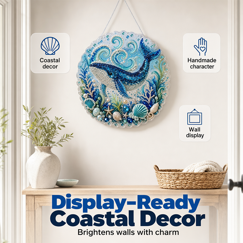 🌊 DIY Ocean Pearl Painting – Create Your Own Unique Wall Art with a Beautiful Sea Theme