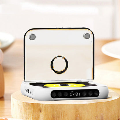 💿50% OFF | Retro Portable Bluetooth 5.3 CD Player – Lossless Clear Sound, 2000mAh Rechargeable Battery, Play All CD & MP3 Discs!