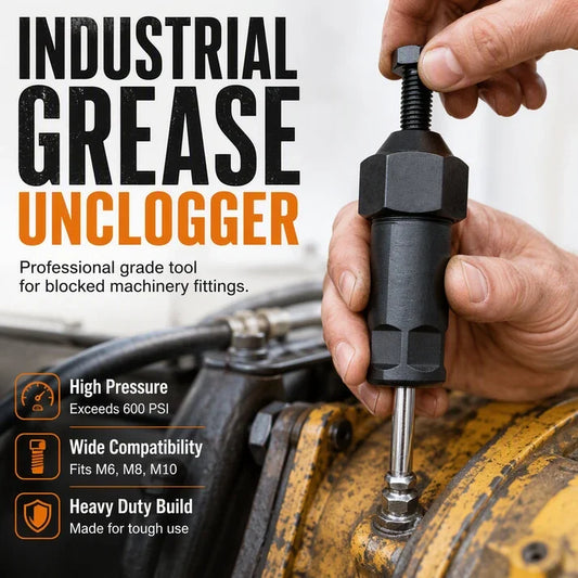 Trysoviren Heavy Duty Grease Fitting Cleaner Unclog Tool