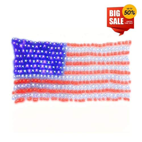 420 LED Flag String Lights